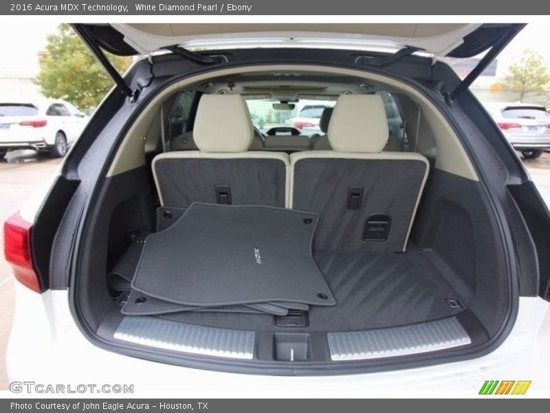 White Diamond Pearl / Ebony 2016 Acura MDX Technology