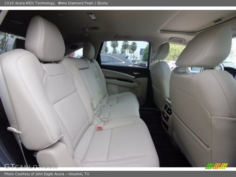 White Diamond Pearl / Ebony 2016 Acura MDX Technology