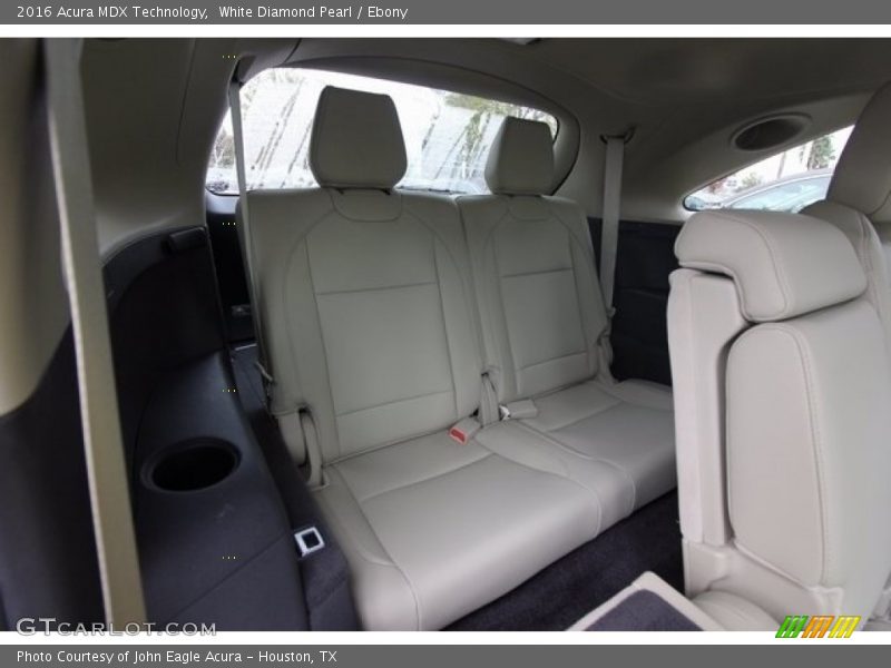 White Diamond Pearl / Ebony 2016 Acura MDX Technology