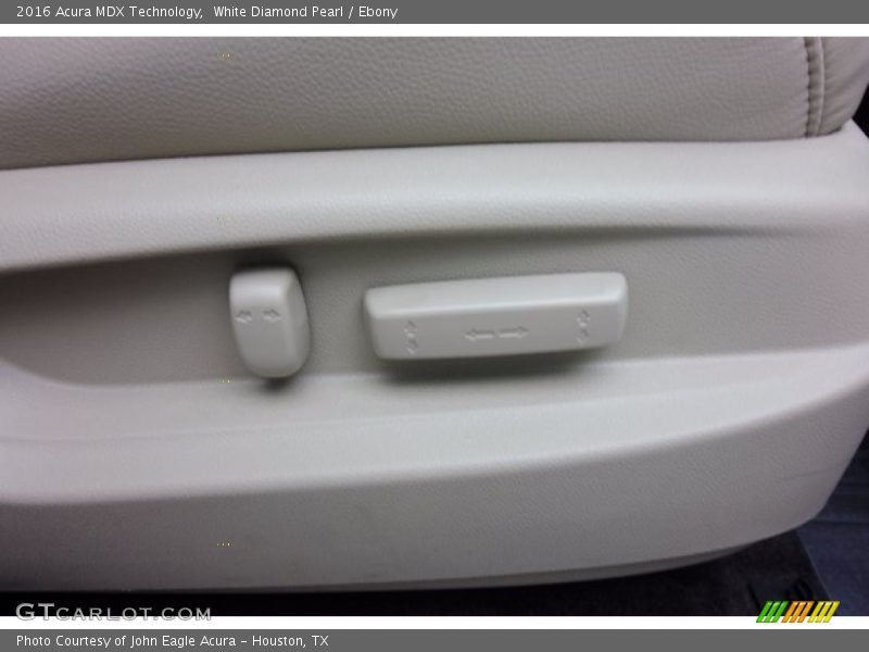 White Diamond Pearl / Ebony 2016 Acura MDX Technology