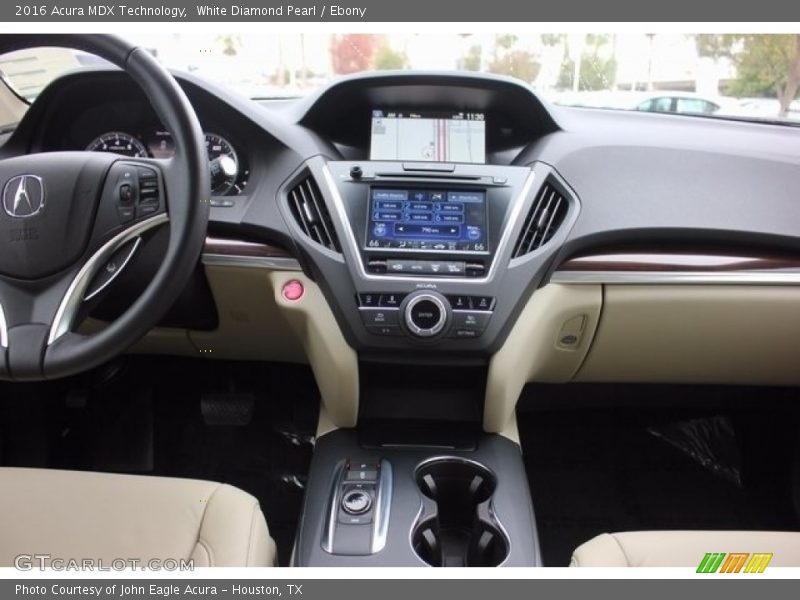 White Diamond Pearl / Ebony 2016 Acura MDX Technology