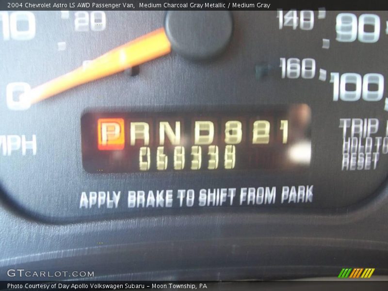 Medium Charcoal Gray Metallic / Medium Gray 2004 Chevrolet Astro LS AWD Passenger Van