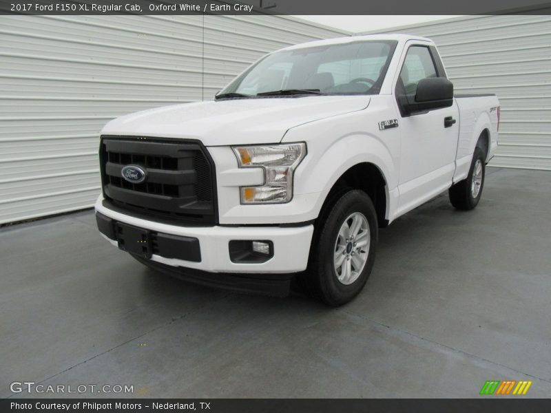 Oxford White / Earth Gray 2017 Ford F150 XL Regular Cab
