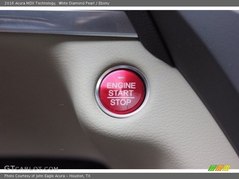 White Diamond Pearl / Ebony 2016 Acura MDX Technology