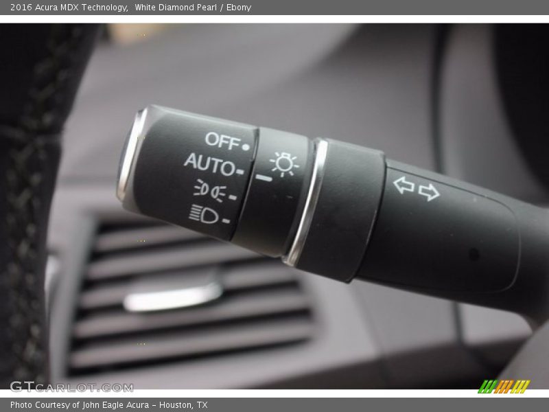 White Diamond Pearl / Ebony 2016 Acura MDX Technology