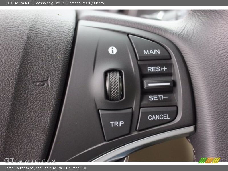 White Diamond Pearl / Ebony 2016 Acura MDX Technology