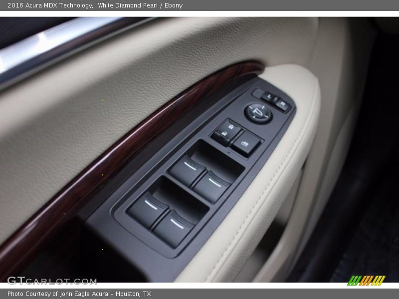 White Diamond Pearl / Ebony 2016 Acura MDX Technology