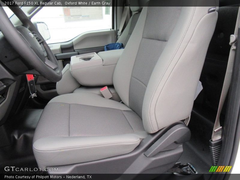 Front Seat of 2017 F150 XL Regular Cab