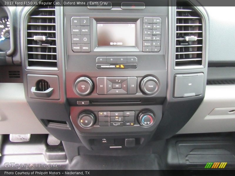 Controls of 2017 F150 XL Regular Cab