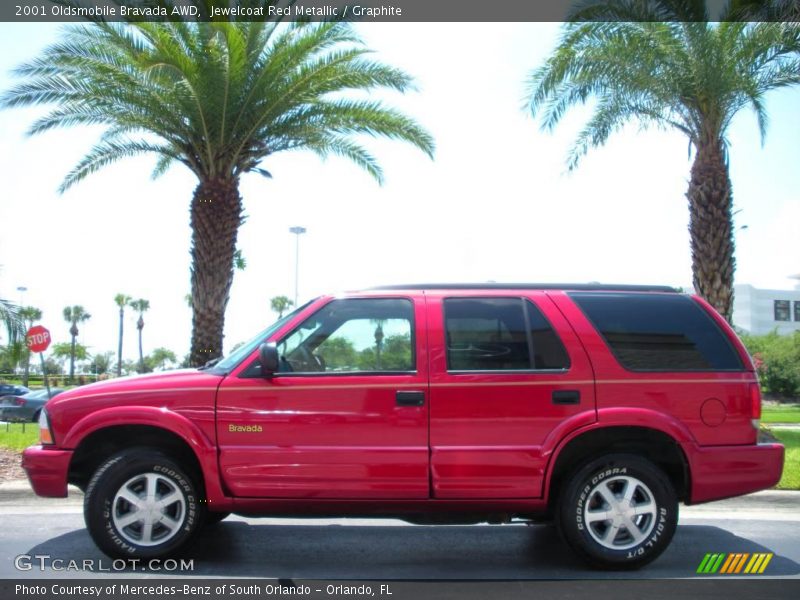 Jewelcoat Red Metallic / Graphite 2001 Oldsmobile Bravada AWD