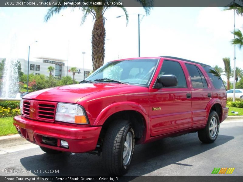 Jewelcoat Red Metallic / Graphite 2001 Oldsmobile Bravada AWD