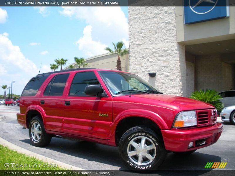 Jewelcoat Red Metallic / Graphite 2001 Oldsmobile Bravada AWD