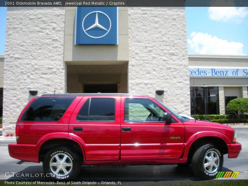 Jewelcoat Red Metallic / Graphite 2001 Oldsmobile Bravada AWD