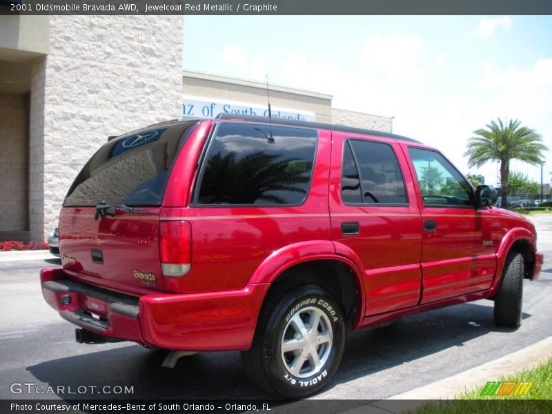 Jewelcoat Red Metallic / Graphite 2001 Oldsmobile Bravada AWD