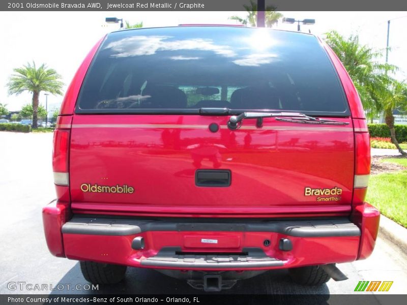 Jewelcoat Red Metallic / Graphite 2001 Oldsmobile Bravada AWD