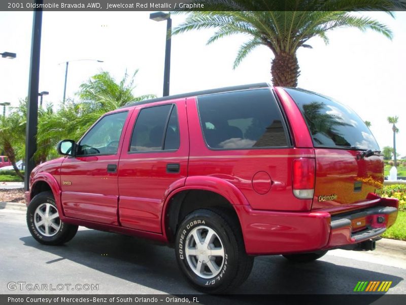 Jewelcoat Red Metallic / Graphite 2001 Oldsmobile Bravada AWD