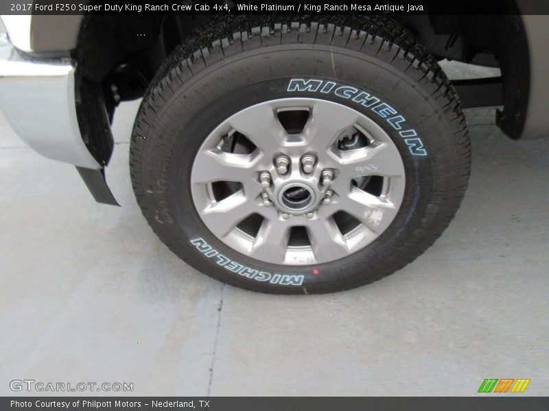  2017 F250 Super Duty King Ranch Crew Cab 4x4 Wheel