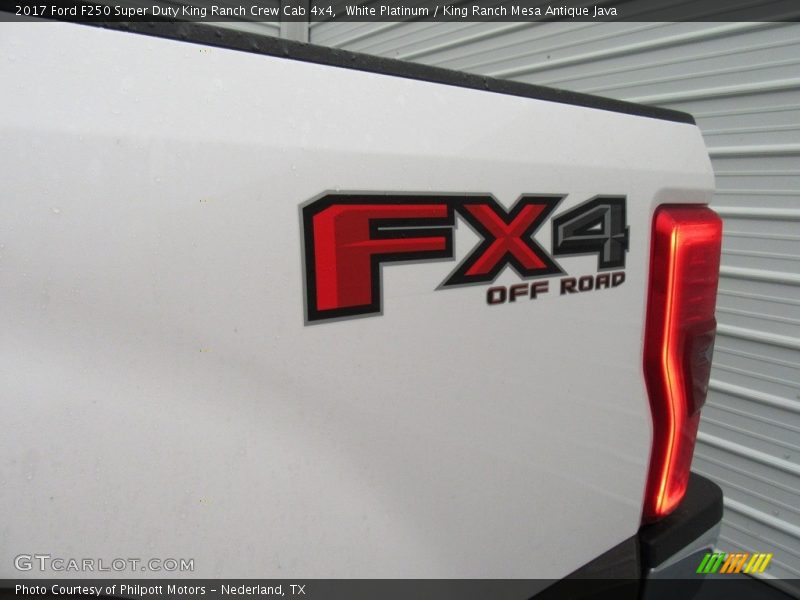  2017 F250 Super Duty King Ranch Crew Cab 4x4 Logo