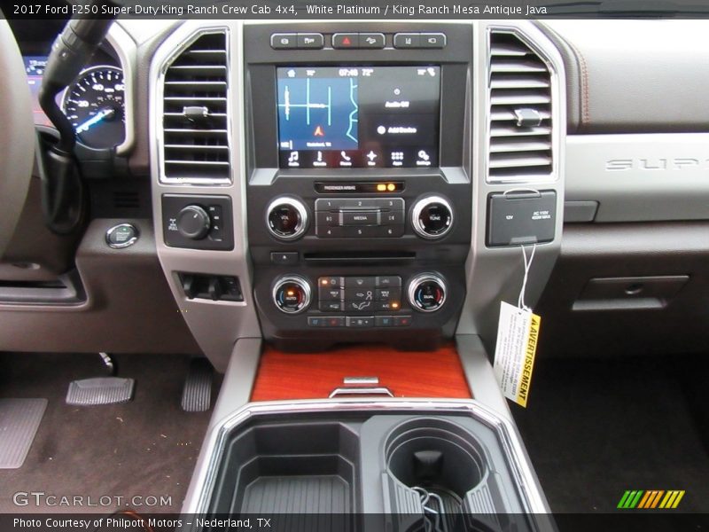 Controls of 2017 F250 Super Duty King Ranch Crew Cab 4x4