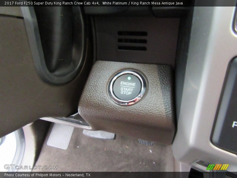 White Platinum / King Ranch Mesa Antique Java 2017 Ford F250 Super Duty King Ranch Crew Cab 4x4