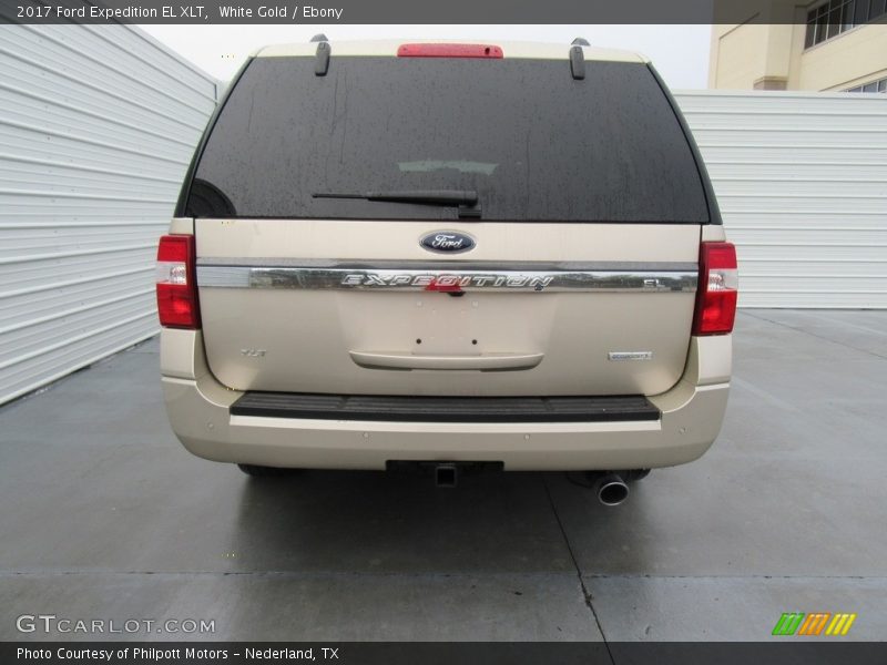 White Gold / Ebony 2017 Ford Expedition EL XLT