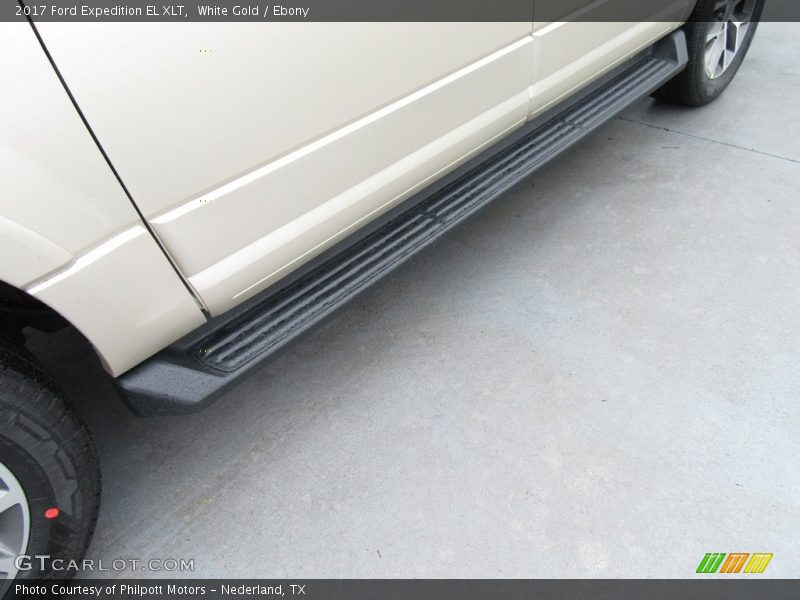 White Gold / Ebony 2017 Ford Expedition EL XLT