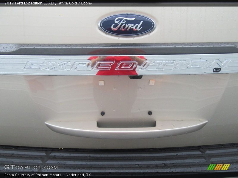White Gold / Ebony 2017 Ford Expedition EL XLT