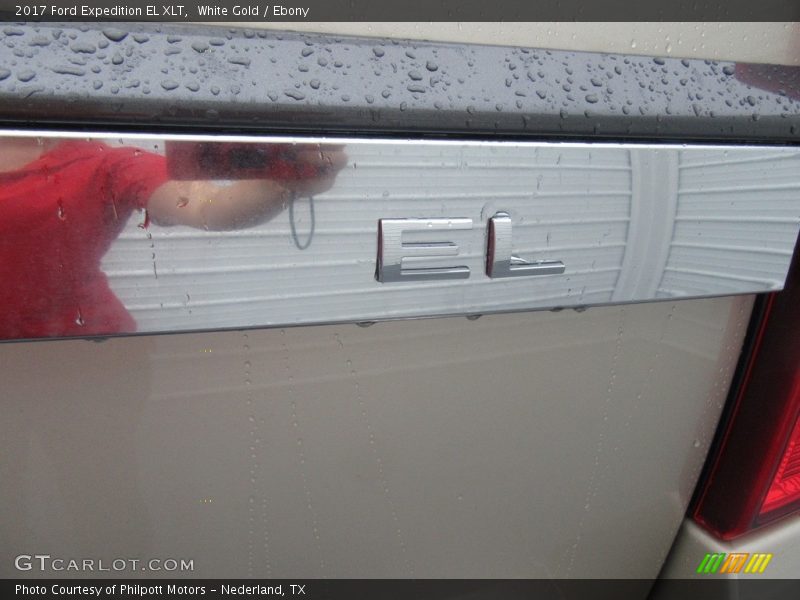 White Gold / Ebony 2017 Ford Expedition EL XLT