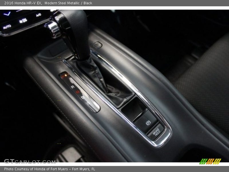 Modern Steel Metallic / Black 2016 Honda HR-V EX