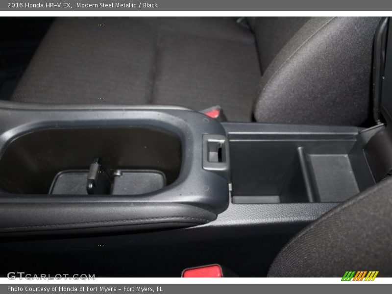 Modern Steel Metallic / Black 2016 Honda HR-V EX