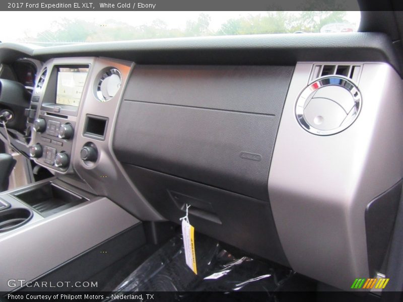 White Gold / Ebony 2017 Ford Expedition EL XLT