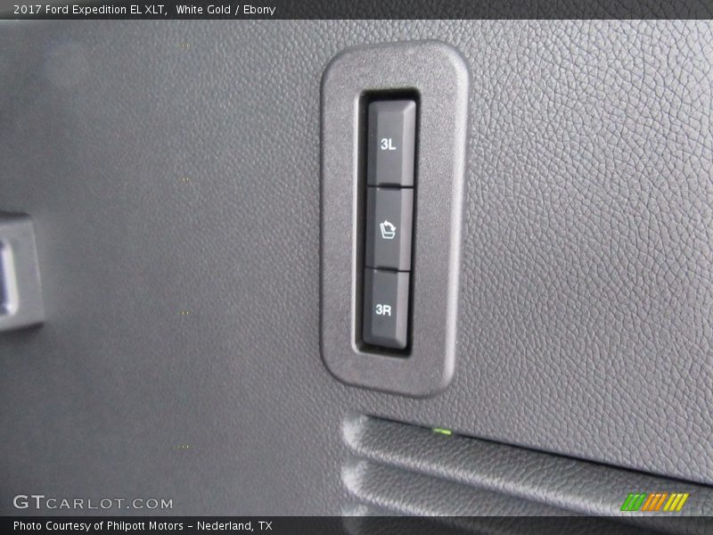 White Gold / Ebony 2017 Ford Expedition EL XLT