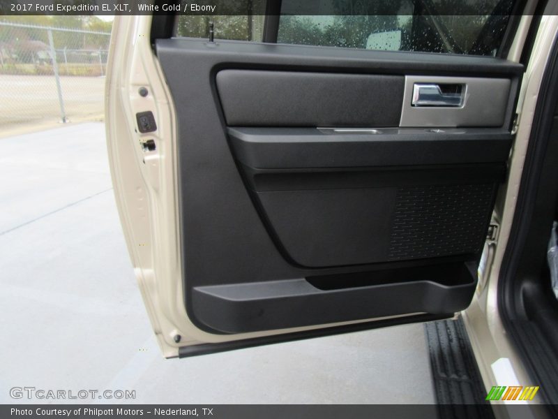 White Gold / Ebony 2017 Ford Expedition EL XLT
