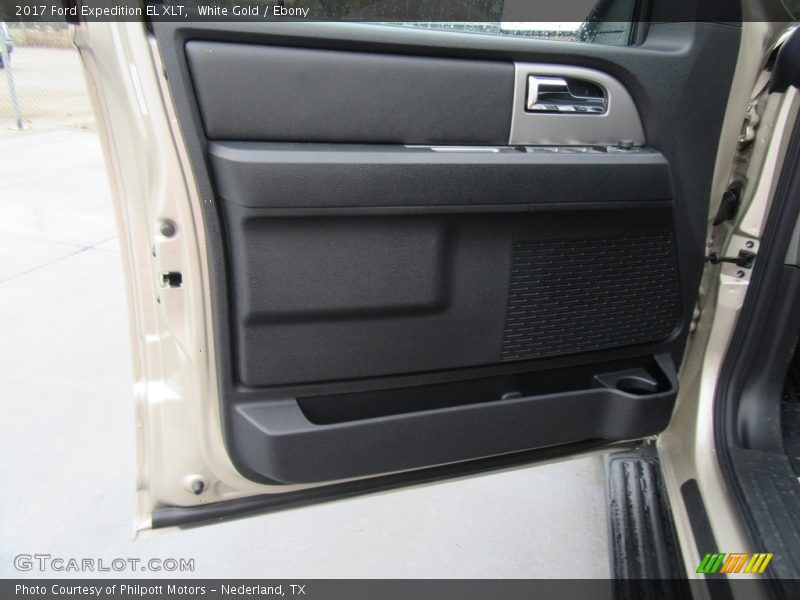 White Gold / Ebony 2017 Ford Expedition EL XLT
