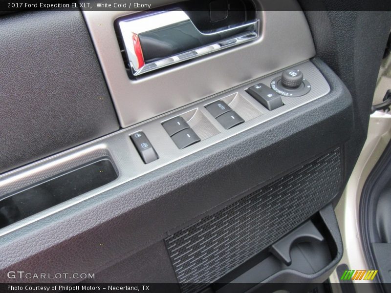 White Gold / Ebony 2017 Ford Expedition EL XLT