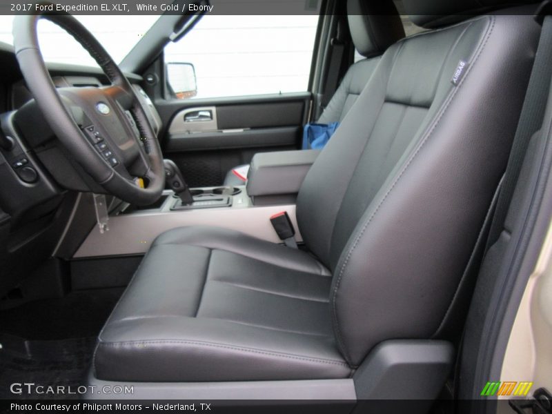 White Gold / Ebony 2017 Ford Expedition EL XLT