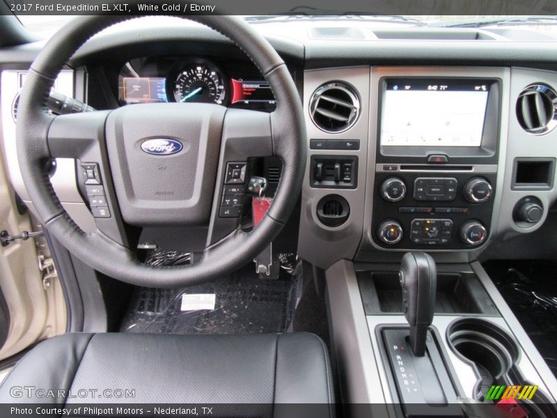 Dashboard of 2017 Expedition EL XLT