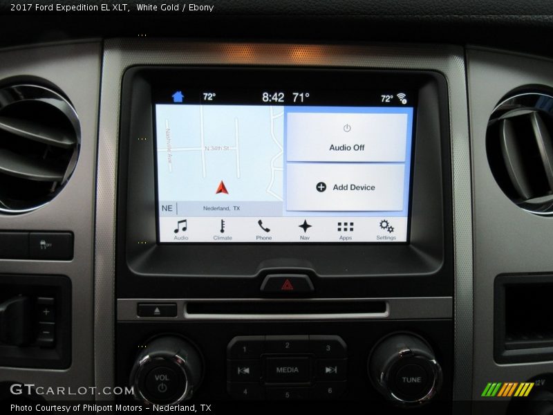 Navigation of 2017 Expedition EL XLT