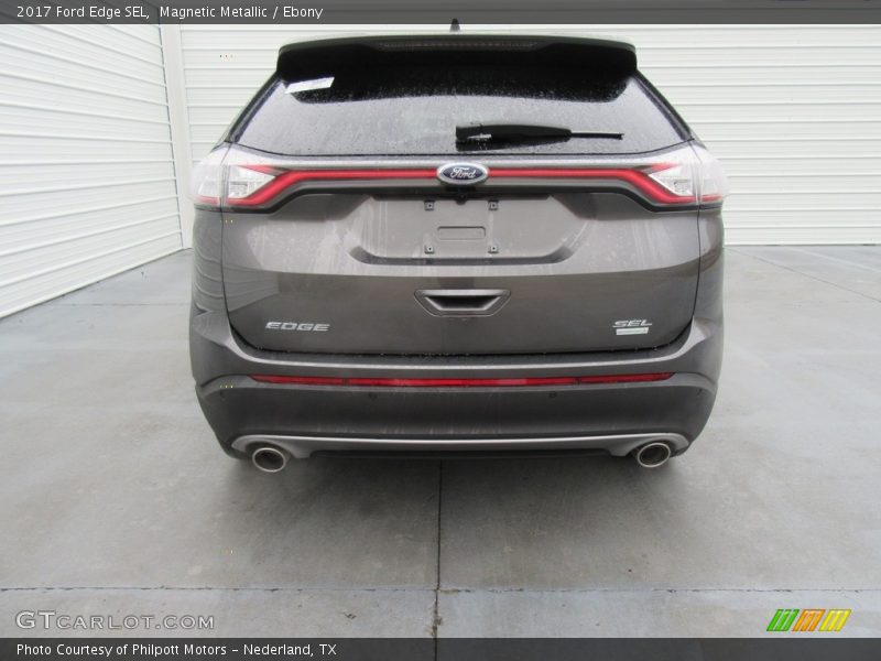 Magnetic Metallic / Ebony 2017 Ford Edge SEL