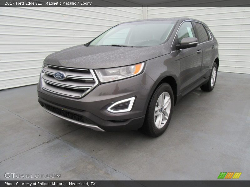 Magnetic Metallic / Ebony 2017 Ford Edge SEL