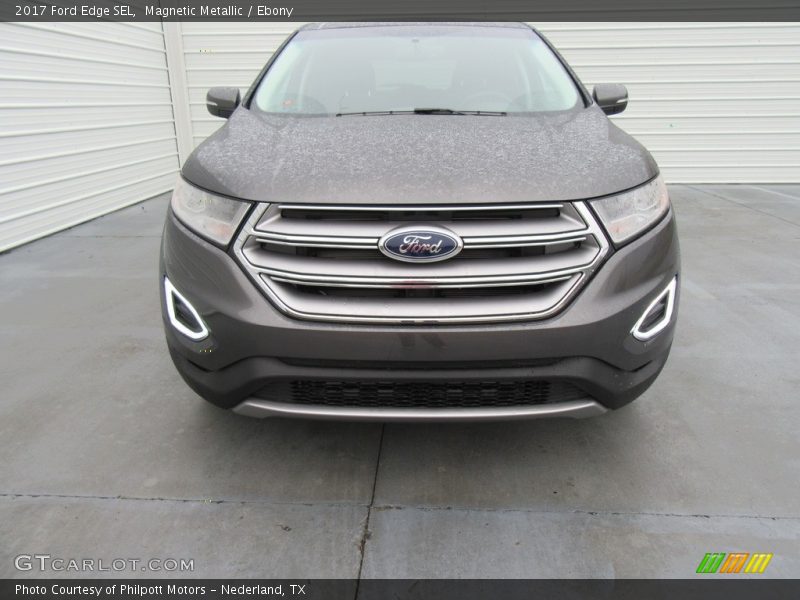 Magnetic Metallic / Ebony 2017 Ford Edge SEL