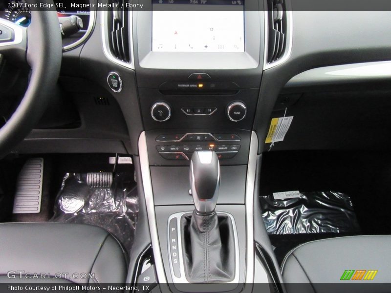 Magnetic Metallic / Ebony 2017 Ford Edge SEL