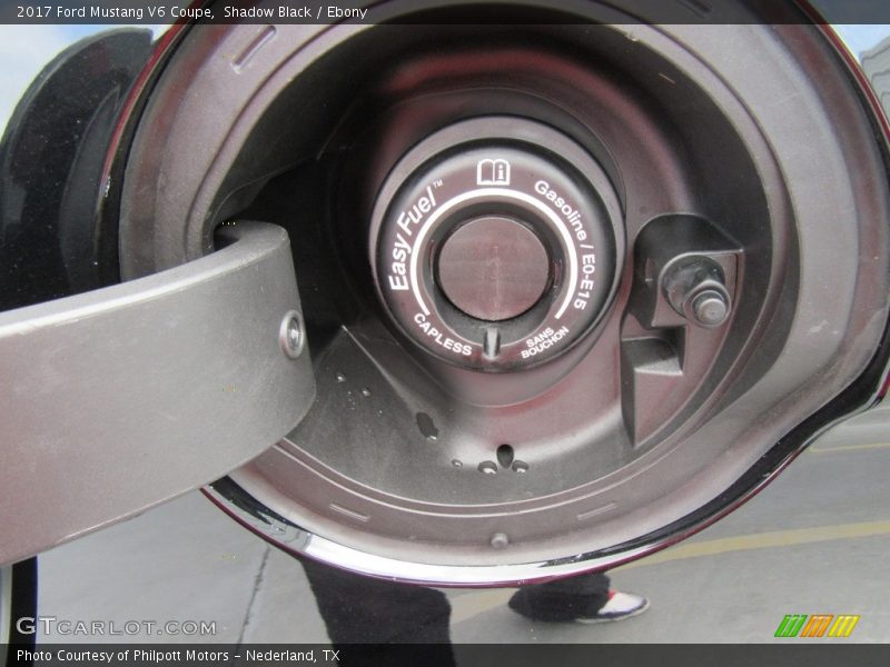 Shadow Black / Ebony 2017 Ford Mustang V6 Coupe