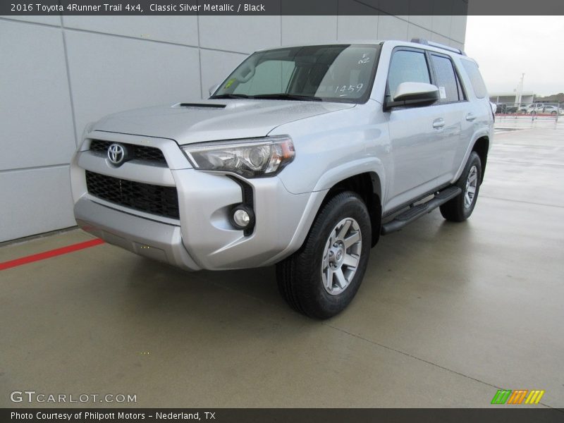 Classic Silver Metallic / Black 2016 Toyota 4Runner Trail 4x4
