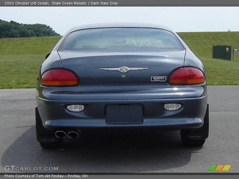 Shale Green Metallic / Dark Slate Gray 2001 Chrysler LHS Sedan