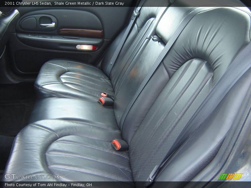 Shale Green Metallic / Dark Slate Gray 2001 Chrysler LHS Sedan