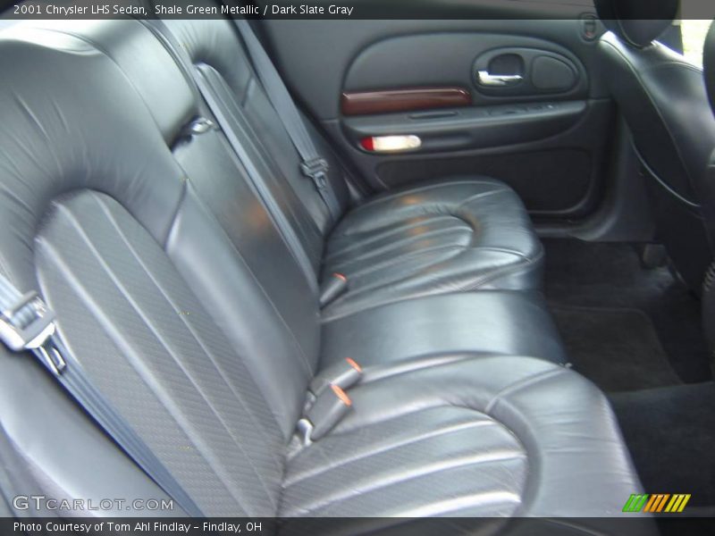 Shale Green Metallic / Dark Slate Gray 2001 Chrysler LHS Sedan
