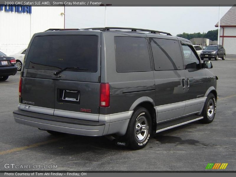 Storm Gray Metallic / Pewter 2000 GMC Safari SLE AWD