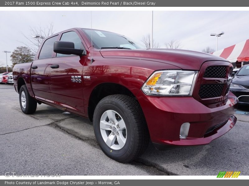 Front 3/4 View of 2017 1500 Express Crew Cab 4x4