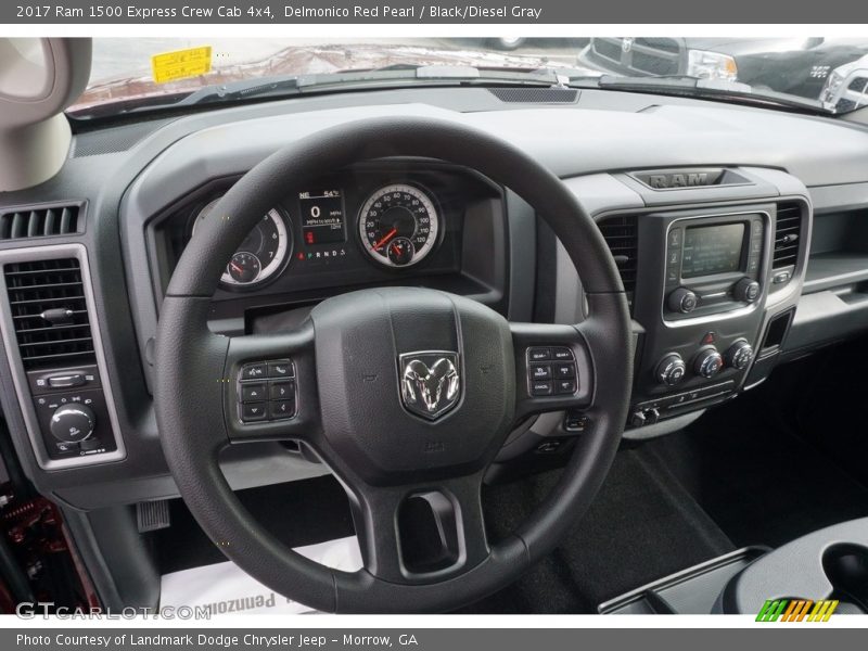Dashboard of 2017 1500 Express Crew Cab 4x4
